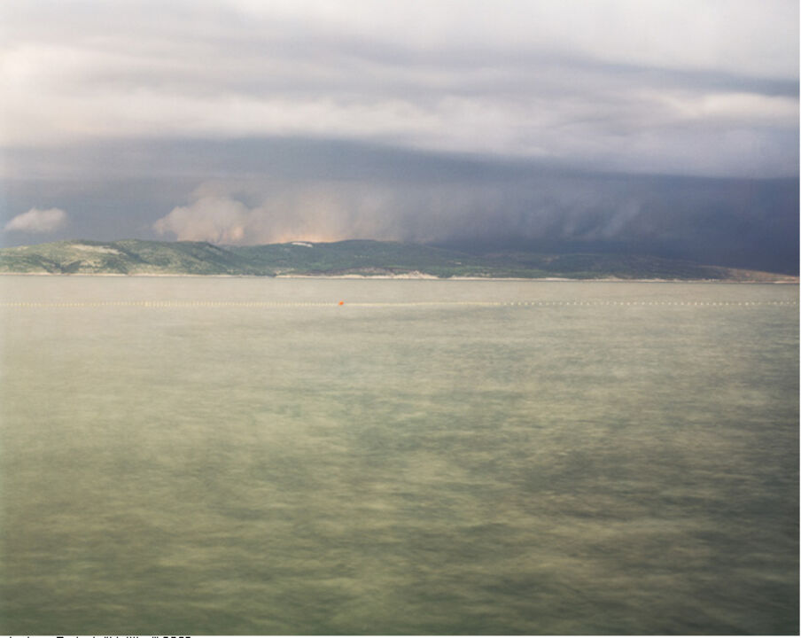 Justyna Badach: from the series: untitled seascapes No.7 (after Monet), 2004, ca 40x50cm, Edition 10