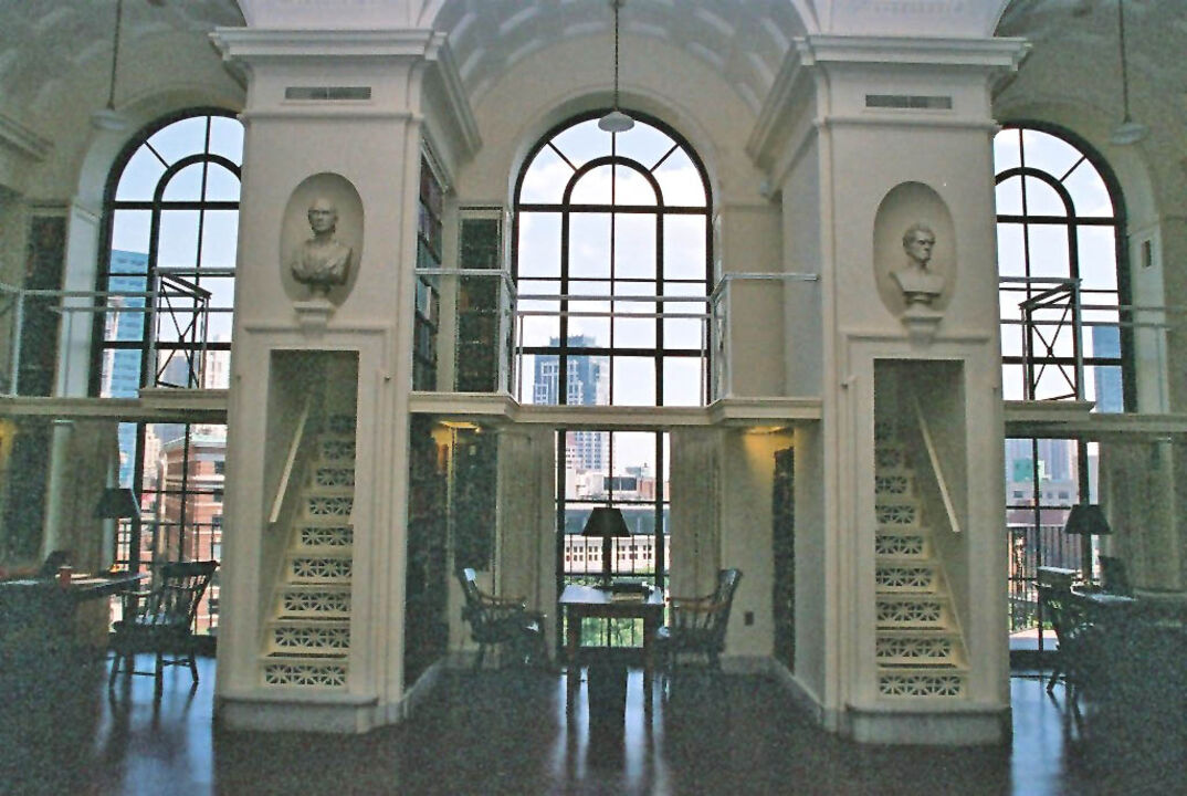 Thomas Kellner: The Boston Athenaeum, Alcove on the 5th Floor