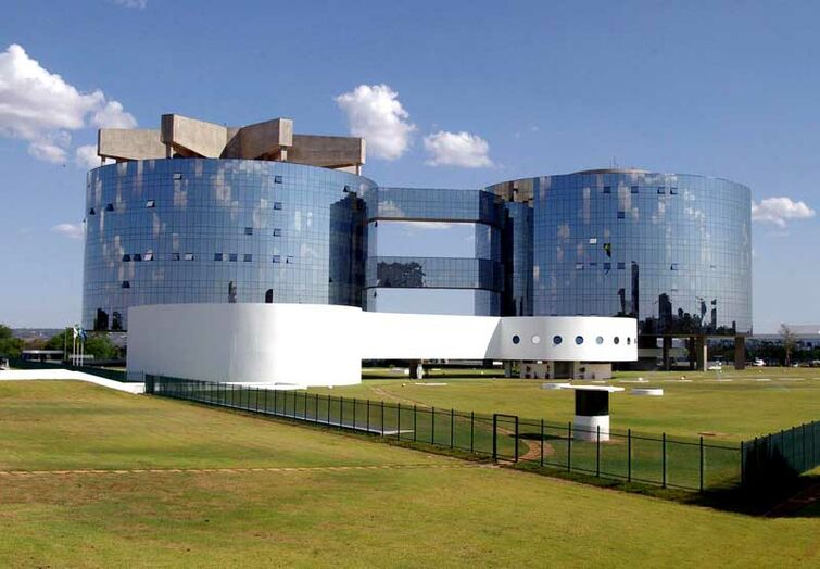View to the Headquarters of the Attorney General’s Office in Brasilia