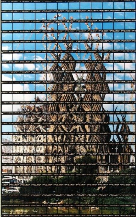 Thomas Kellner: 37#14 Barcelona, La Sagrada Familia (architect: Antoni Gaudi), 2003, C-Print, 45,5 x 73,2 cm / 17,7" x 28,5", edition 20+3