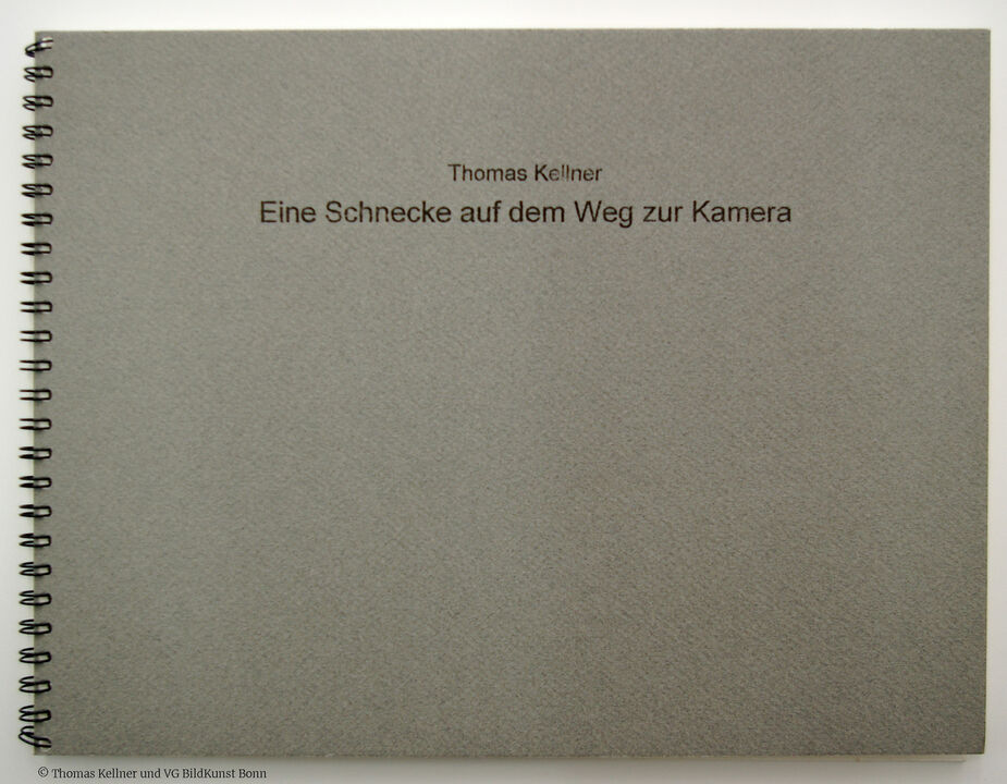 Thomas Kellner Snail Camera artist's book