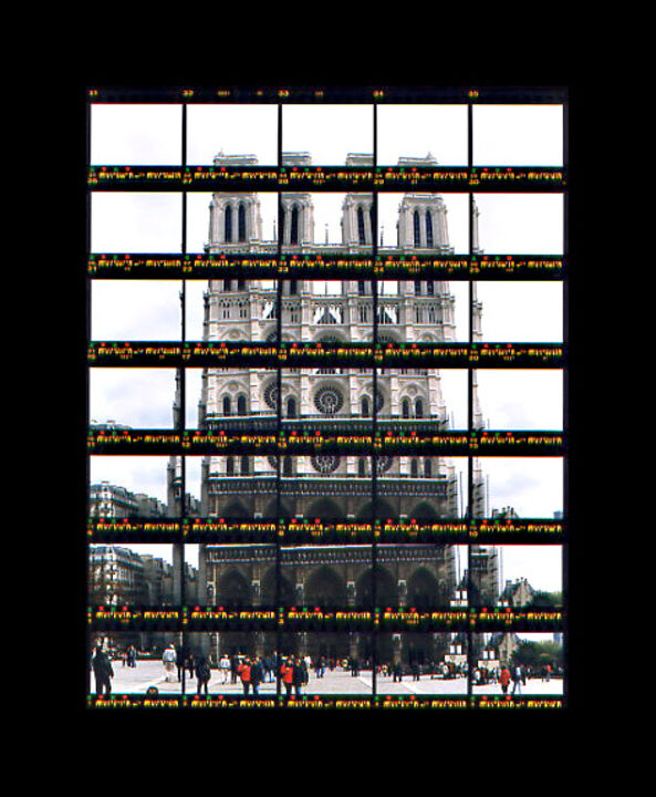 Thomas Kellner: 03#02 Paris, Notre Dame 1, 1997, C-Print, 19,5 x 25,0 cm/7,6" x 9,7", edition 10+3