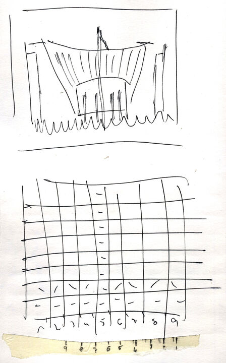 Sketch for 65#13 Beijing, National Bank, 2014
