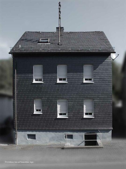 Half-timbered house photograph by Thomas Kellner