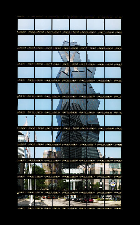 Thomas Kellner: 39#31 Chicago, Sears Tower, 2003, C-Print, 22,8x42,0 cm/8,9"x16,4", edition 20+3