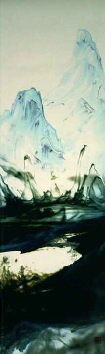 Lu Jun, chemical landscape, 2007, 39 x 139 cm, edition 10