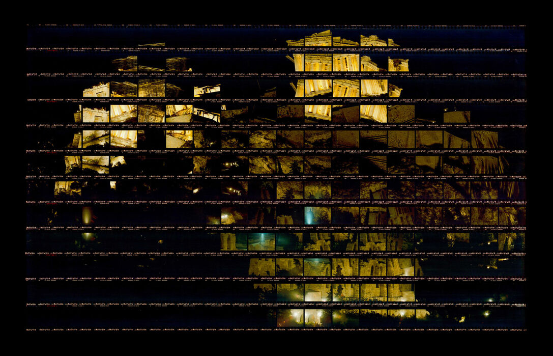 45#08 Athens, Akropolis at night, 2005, C-Print, 68,2 x 42,5 cm/26,6" x 16,5", edition 12+3