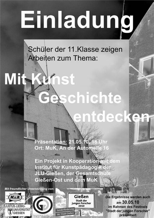 Mit Kunst Geschichte Entdecken MUK Giessen 2010