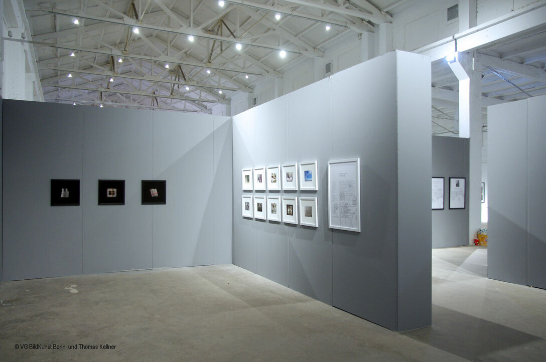 Ausstellungsansicht der Ausstellung "Photo Trouvée" beim Pingyao International Photography Festival, Pingyao, Shanxi, Volkrepublik China