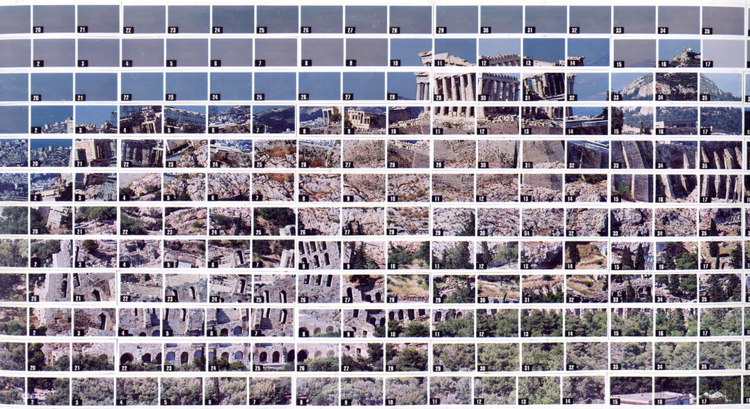 45#06 Athens, Akropolis, Index Print