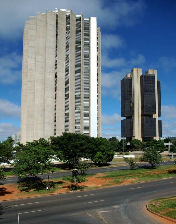Caixa and Banco Central in Brasilia