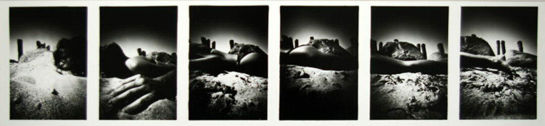 Thomas Kellner: Sixtorama Nr 11, 1994, bw-print, 54 x 11,5 cm / 21,1" x 4,5", edition 10+1