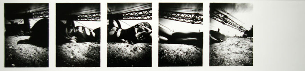 Thomas Kellner: Sixtorama Nr 13, 1994, SW-Baryt-Abzug, 54 x 11,5 cm / 21,1" x 4,5", Auflage 10+1