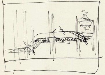 Sketch for 49#59, Brasilia, Airport 2