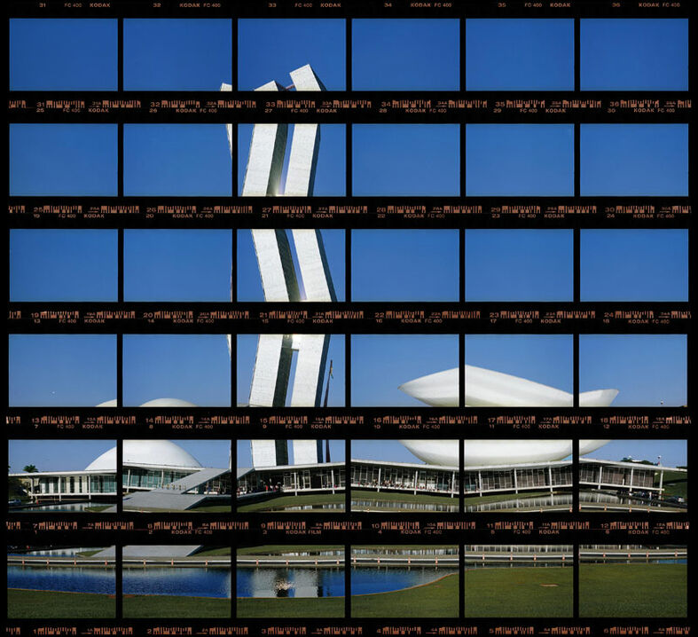 49#63 Brasilia, Congress , 2009, C-Print, 22,8 x 21,0 cm / 8,9" x 8,2", edition 100+5 with the book Brasilia