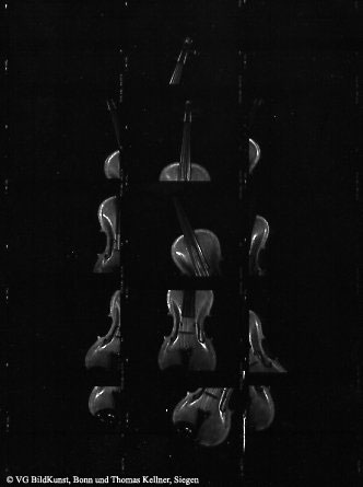 Thomas Kellner: 11#15 Violine, 1998, BW-Print, 18,6x25,0 cm/7,2"x9,7", edition 10+3