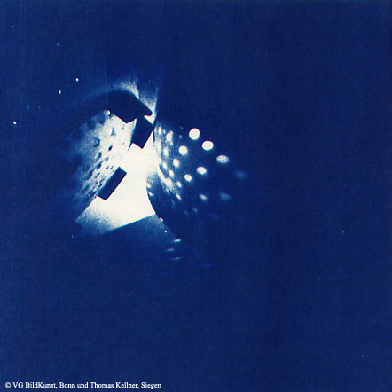 cosmic kitchen A-I-2, 1997, Cyanotype, 16,2 x 16,2cm / 6,3" x 6,3", edition 10+3