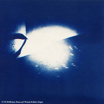 cosmic kitchen A-I-3, 1997, Cyanotype, 16,2 x 16,2cm / 6,3" x 6,3", edition 10+3
