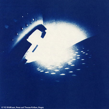 cosmic kitchen A-I-4, 1997, Cyanotype, 16,2 x 16,2cm / 6,3" x 6,3", edition 10+3