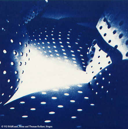cosmic kitchen A-III-1, 1997, Cyanotype, 16,2 x 16,2cm / 6,3" x 6,3", edition 10+3