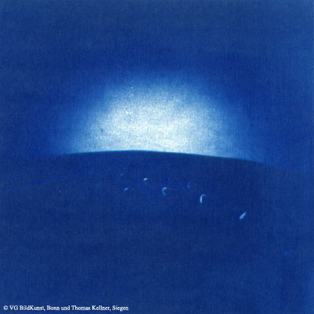cosmic kitchen A-IV-4, 1997, Cyanotype, 16,2 x 16,2cm / 6,3" x 6,3", edition 10+3