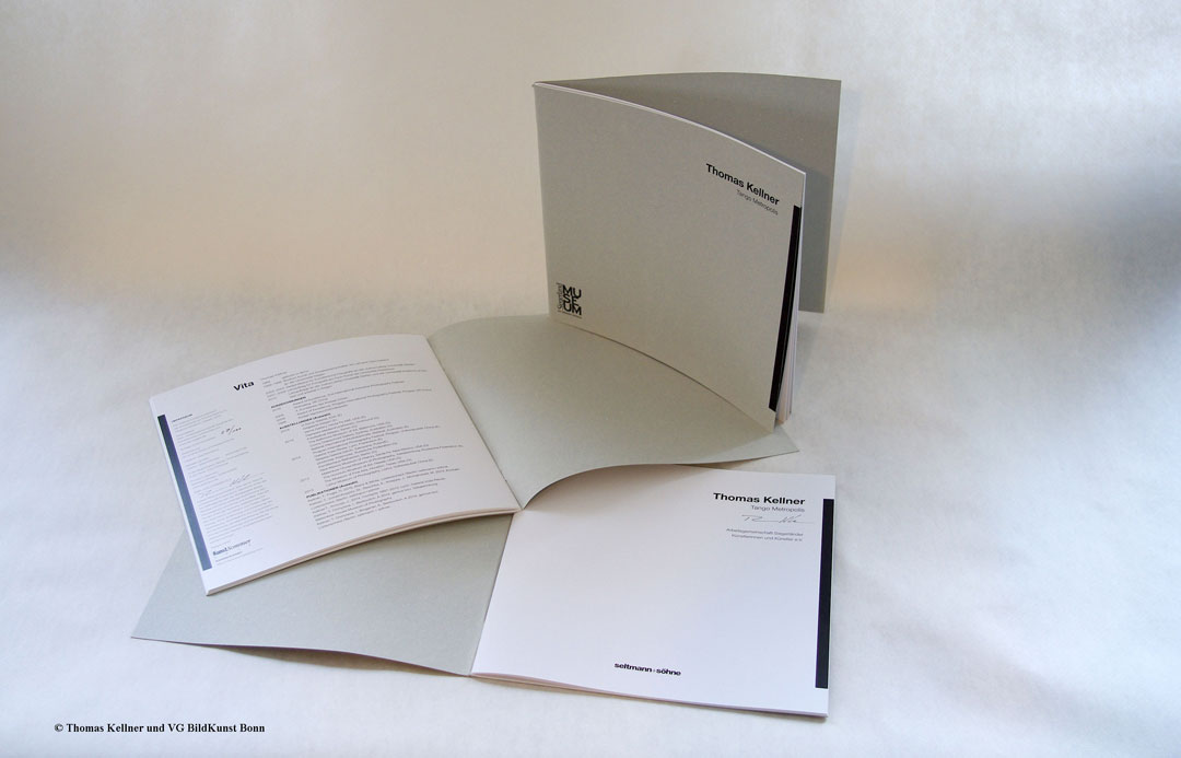 Katalog mit Bilder der Architektur Collagen von Thomas Kellner