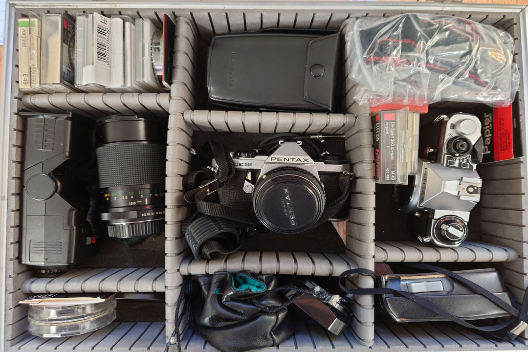 Thomas Kellner's equipment of Cameras and co.